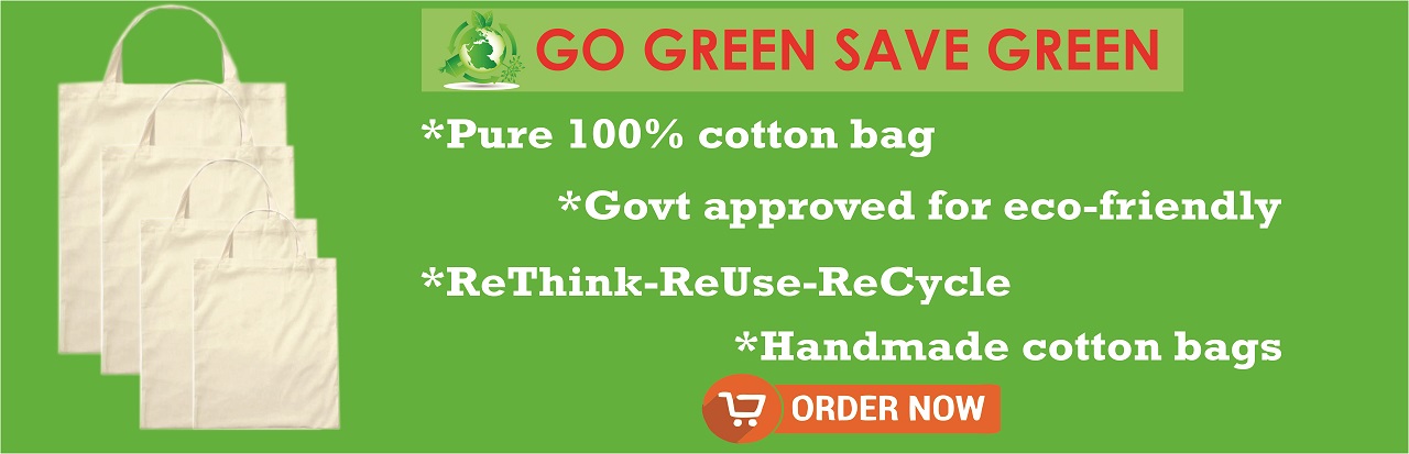 100% pure cotton bags