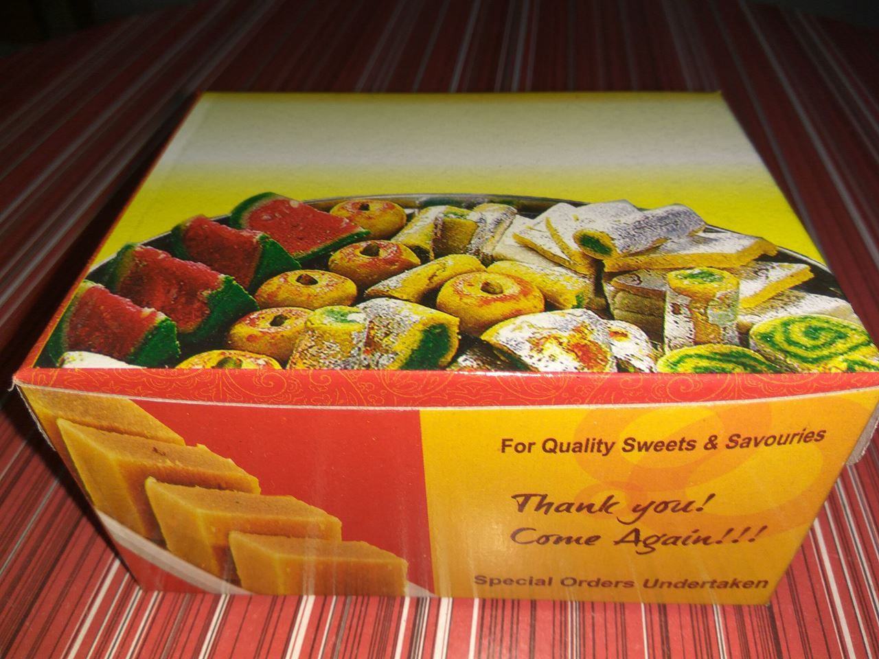 Quarter KG Sweet Box Vivid Print India Get Your Jazzy Imagination 