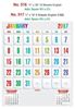Click to zoom R517 English(F&B) Monthly Calendar 2017