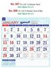 Click to zoom R608 Tamil (F&B)  Monthly Calendar 2017