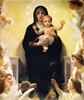 Click to zoom St. Virgin Mary with baby infant jesus Christian Calendar