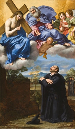 Saint Ignatius of Loyola's Vision of Christ