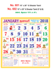 Click to zoom R602 Tamil(F&B) Monthly Calendar 2018 Online Printing