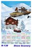 Click to zoom R-138 Snow Scenery Polyfoam Calendar 2019