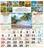 Click to zoom P233 Tamil  Monthly Calendar 2019 Online Printing