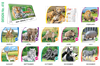 Click to zoom T410 Animals Table Calendar 2019