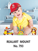 Click to zoom D-793 Baby Daily Calendar 2019