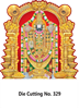 Click to zoom  D-329 Lord Balaji Daily Calendar 2019