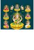 Click to zoom P-1032 Astha Lakshmi Daily Calendar 2019