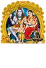 Click to zoom P-130 Siva Parvathi Daily Calendar 2019