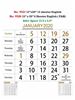 Click to zoom V527 English Monthly Calendar 2020 Online Printing