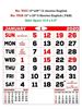 Click to zoom V538 English (F&B) Monthly Calendar 2020 Online Printing