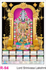 Click to zoom R 94 Lord Srinivasa Polyfoam Calendar 2020 Online Printing