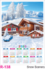 Click to zoom R 138 Snow Scenery Polyfoam Calendar 2020 Online Printing