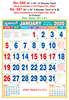 R687 Tamil (F&B) Monthly Calendar 2020 Online Printing