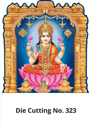 D 323 Lakshmi Die Cutting Daily Calendar 2020 Online Printing