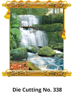 D 338 Scenery Die Cutting Daily Calendar 2020 Online Printing