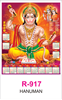 Click to zoom R 917 Hanuman Real Art Calendar 2020 Printing