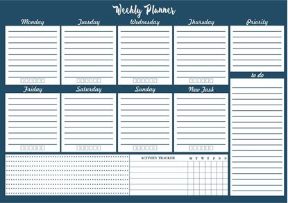 Leaf - A5 Weekly Planner  Vivid Print India - Get Your Jazzy