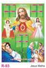 Click to zoom R93 Jesus Matha Plastic Calendar Print 2021