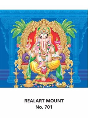 R701 Sri Ganesh Daily Calendar Printing 2021