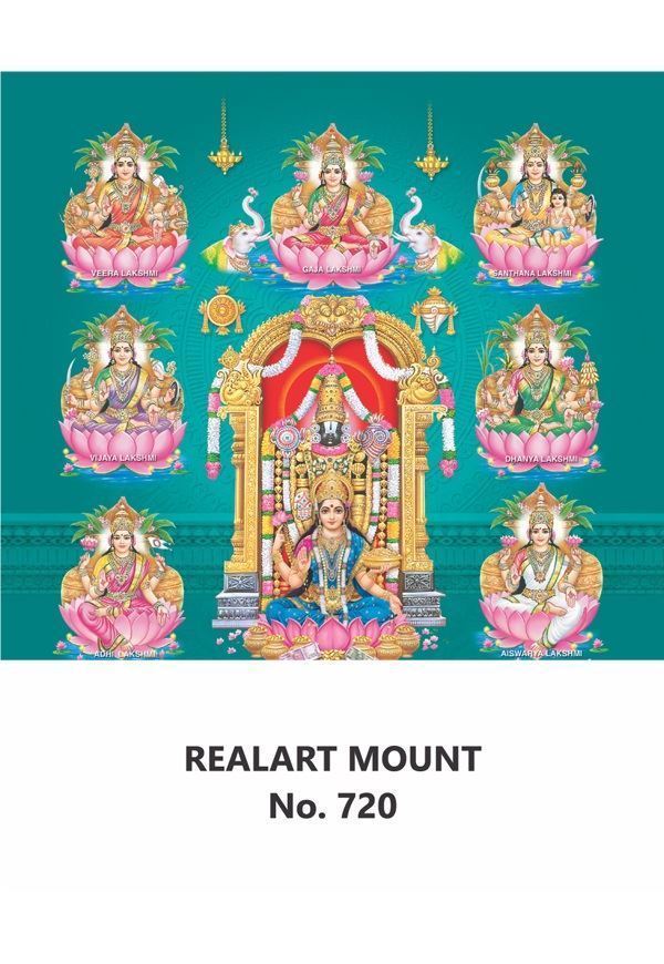 R720 Balaji Ahsta Lakshmi Daily Calendar Printing 2021