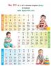 Click to zoom R511 15x20" 4 Sheeter English(Baby) Monthly Calendar Print 2021