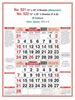 Click to zoom R522 15x20" 3 Sheeter Malayalam Bi-Monthly (F&B) Monthly Calendar Print 2021
