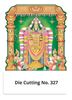 Click to zoom R327  Lord Balaji Daily Calendar Printing 2021