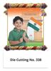 Click to zoom R338 Baby with National Flag Daily Calendar Printing 2021