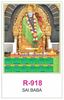 R918 Sai Baba  RealArt Calendar Print 2021