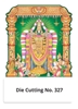 Click to zoom R327  Lord Balaji Two in One Monthly Daily Calendar Printing 2021