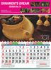 Click to zoom DM14A 14x20 Three Sheeter Monthly Calendar Print 2021
