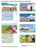 C1017 3 Sheeter Tamil & English Christian Calendars printing 2021