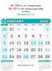 Click to zoom R531 English(F&B) Monthly Calendar Print 2022