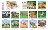 T408 Wild Animals - Table Calendar With Planner Print 2022