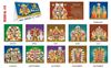 Click to zoom T410 Lord Balaji - Table Calendar With Planner Print 2022