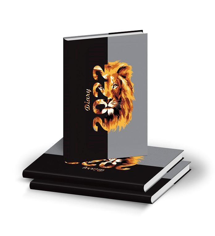 D3007 Lion Eye Diary print 2022