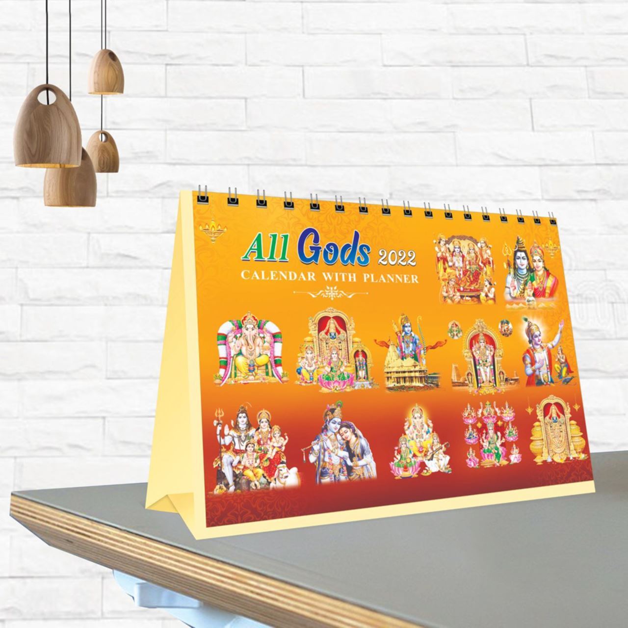 Divine Gods Table Calendar First page