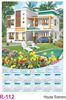 Click to zoom R112 House Scenery Plastic Calendar Print 2023