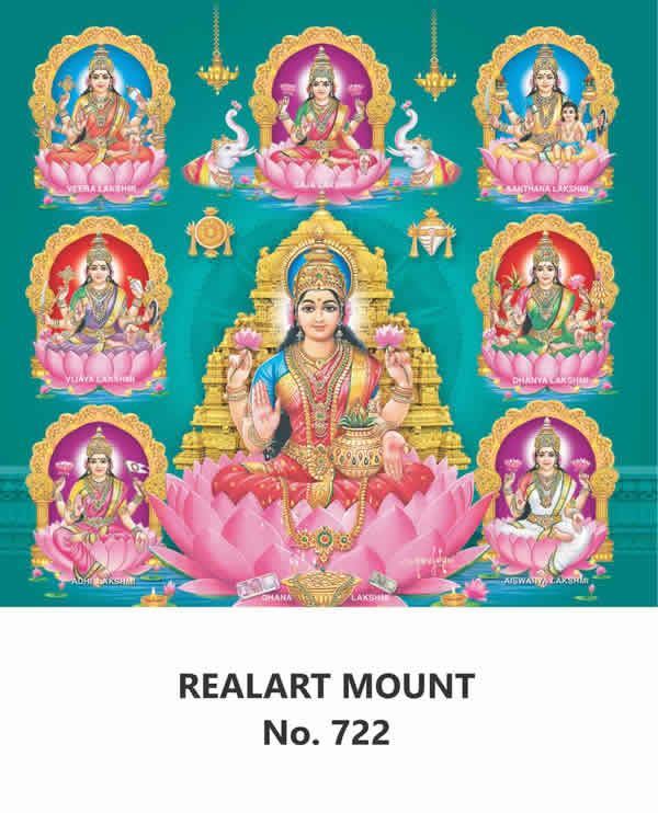 R722 Asta Lakshmi Daily Calendar Printing 2023