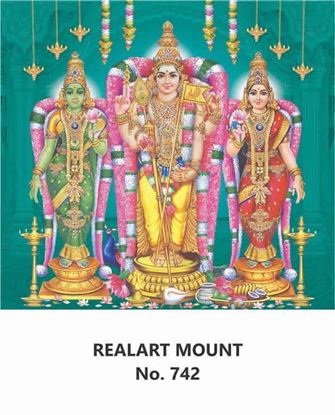 R742 Murugan Valli Devaya Daily Calendar Printing 2023