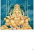 Click to zoom P1005 Golden Ganesh Daily Calendar Printing 2023		