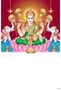 Click to zoom P1028 Lord Lakshmi Daily Calendar Printing 2023		
