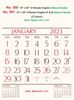 Click to zoom R560 English(NS paper) Monthly Calendar Print 2023