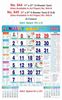 Click to zoom R645 Tamil(F&B) Monthly Calendar Print 2023