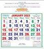 Click to zoom P250 MUSLIM DATES(F&B) Monthly Calendar Print 2023