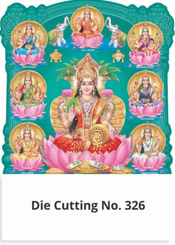 R326 Asta Lakshmi Daily Calendar Printing 2023