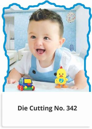 R342 Baby with Toy Daily Calendar Printing 2023