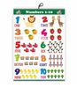 Numbers 1 to 10 Charts for Kids Early Learning Educational Chart | Size-50X71CM
